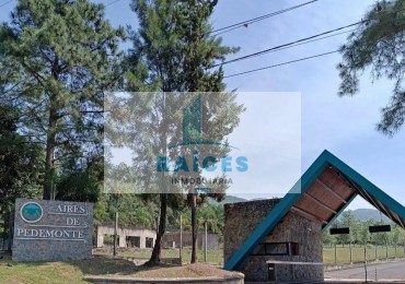 TERRENO EN VENTA - BARRIO PRIVADO AIRES DE PEDEMONTE